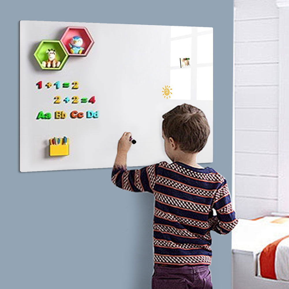 Magnetische Whiteboard Sticker – Verwijderbaar Droog Uitwisbaar Muur Whiteboard voor Kantoor, School en Thuis