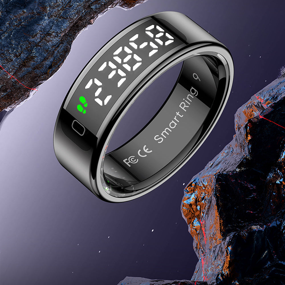Slimme Ring met Oplaadetui – Gezondheidsmonitor, Lange Batterijduur en Waterdicht