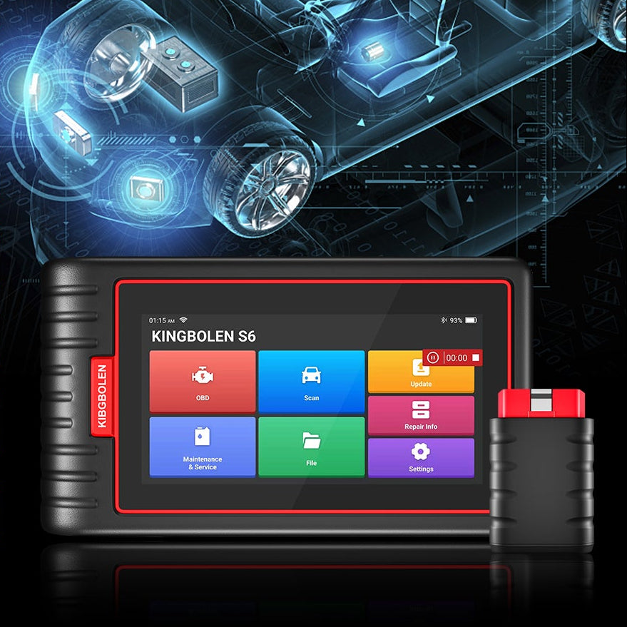 OBD2 Diagnosetool met Tablet – Auto Scanner met 28 Servicefuncties