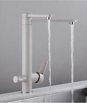 3-Weg Keukenkraan met Waterfilter – Warm en Koud