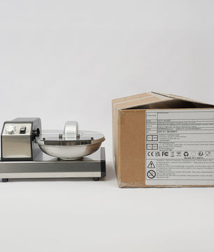 Commerciële Voedselprocessor 5L – Elektrische Groentehakker en Vleesmolen met Timer 250W