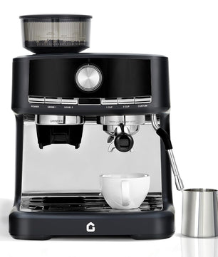 Espressomachine 15 Bar met Bonenmolen en Melkopschuimer