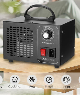 Ozongenerator Luchtreiniger 60 g/u – Krachtige Desinfectie en Geurverwijdering