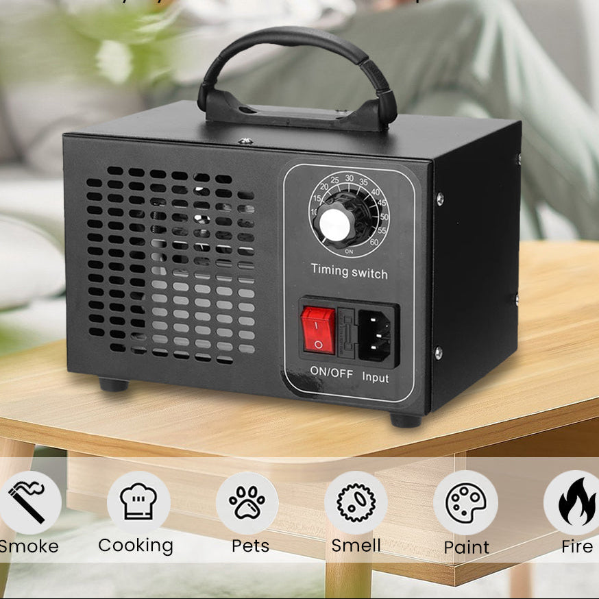 Ozongenerator Luchtreiniger 60 g/u – Krachtige Desinfectie en Geurverwijdering