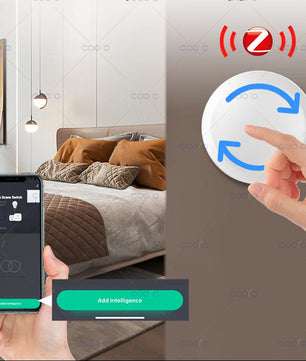 ZigBee Slimme Scène Knop Schakelaar – Draadloze Dimmer en Smart Home Afstandsbediening