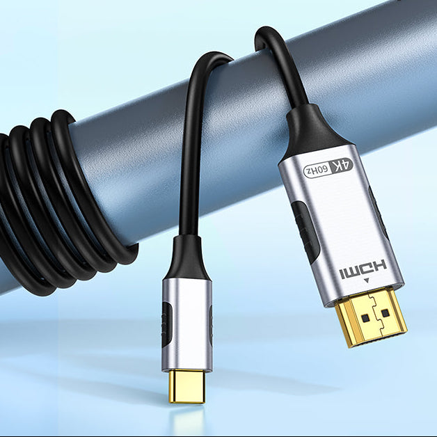 USB-C naar HDMI Kabel – 8K 60Hz / 4K 120Hz Adapter voor TV en Monitor
