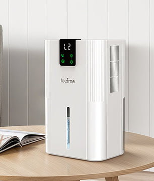 Compacte Luchtontvochtiger 2800 ml – Stil met Touch Display, Timer en RGB Verlichting