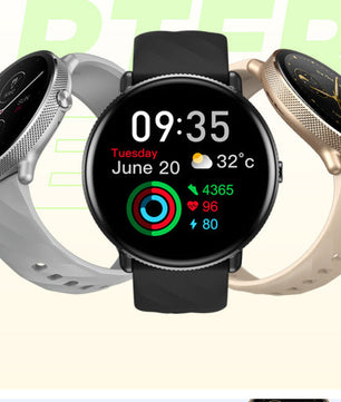 Smartwatch met AMOLED Display en Bellen – Fitness Tracker, Hartslag en Waterbestendig