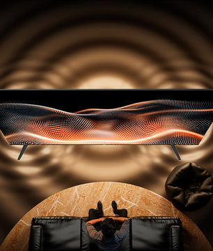 Smart TV HD QLED met Google TV – HDR10, Dolby Audio en Randloos Design