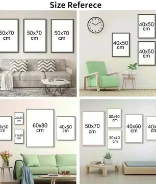 Abstracte Vrouw Poster op Canvas – Moderne Kunst Wanddecoratie voor Woonkamer