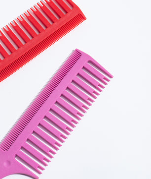 Pro Tip-Tail Kapperskam – Dubbelzijdige Highlight Kam voor Haarverf en Nauwkeurige Haarpartitie