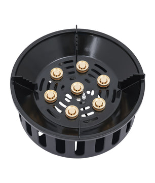 Krachtig Camping Gasfornuis – 7-Core Brander met 21000W en Winddicht Ontwerp voor Outdoor Koken