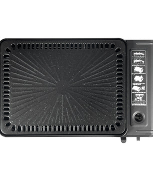 Draagbare Camping Grill – Gasfornuis met Grillplaat en Accessoires voor Outdoor Koken