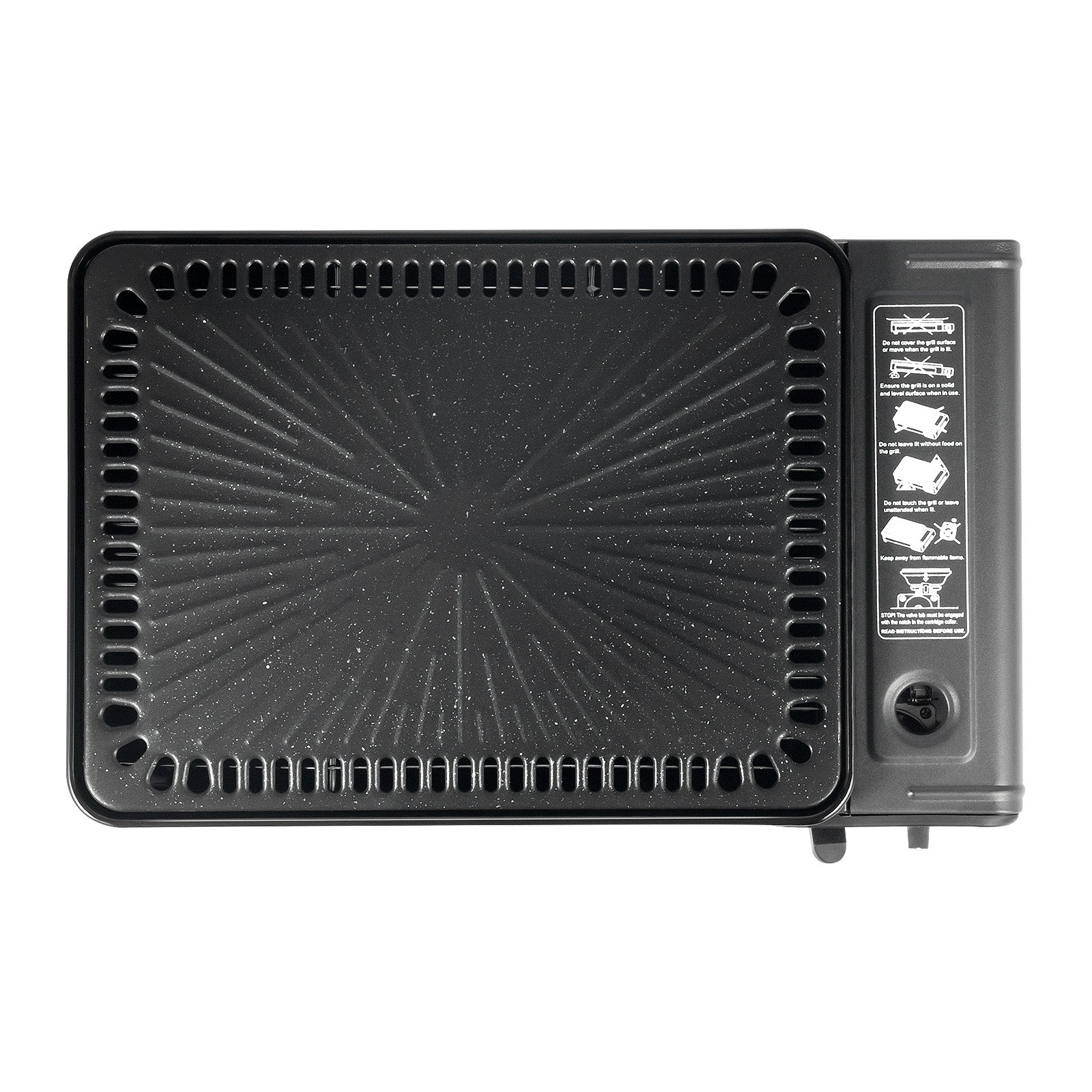 Draagbare Camping Grill – Gasfornuis met Grillplaat en Accessoires voor Outdoor Koken