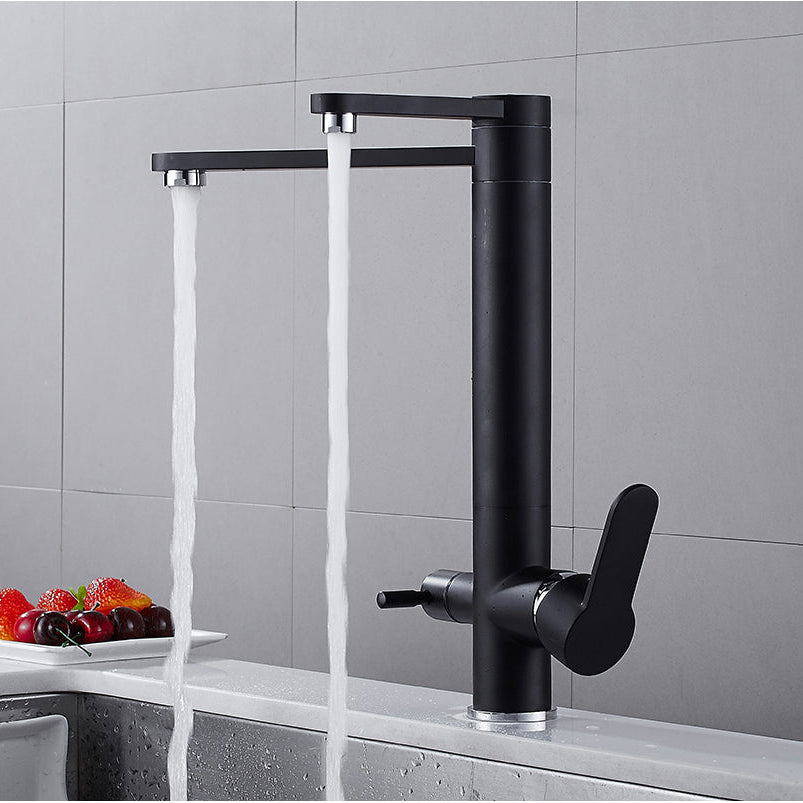 3-Weg Keukenkraan met Waterfilter – Warm en Koud