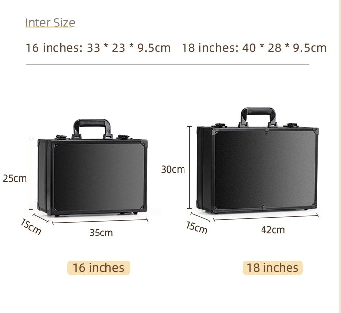 Make-up Reiskoffer met LED Spiegel – Waterdichte Organizer met Verstelbare Verdelers