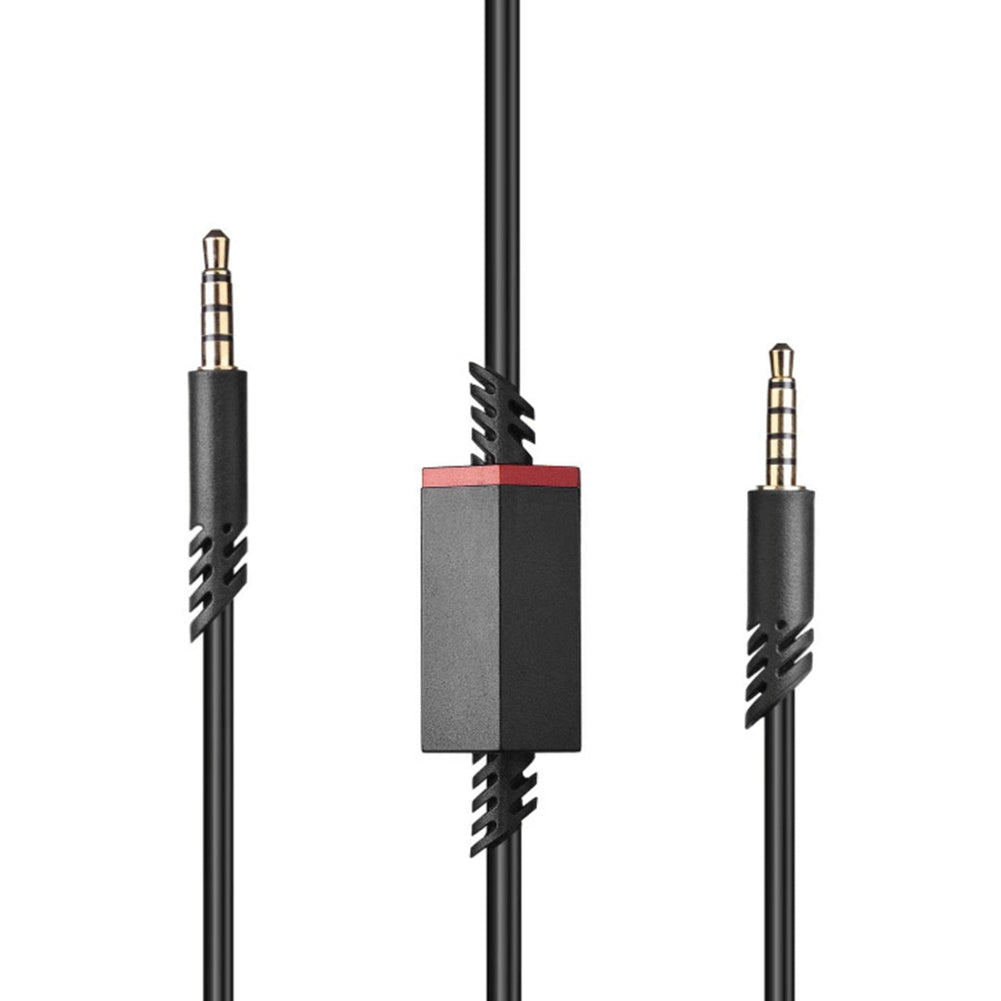Headset Audio Kabel met Inline Mute – 2m Vervangingskabel voor Gaming Headsets