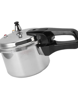 Aluminium Mini Snelkookpan 3L – Compact en Gasgeschikt met 18 cm Bodem