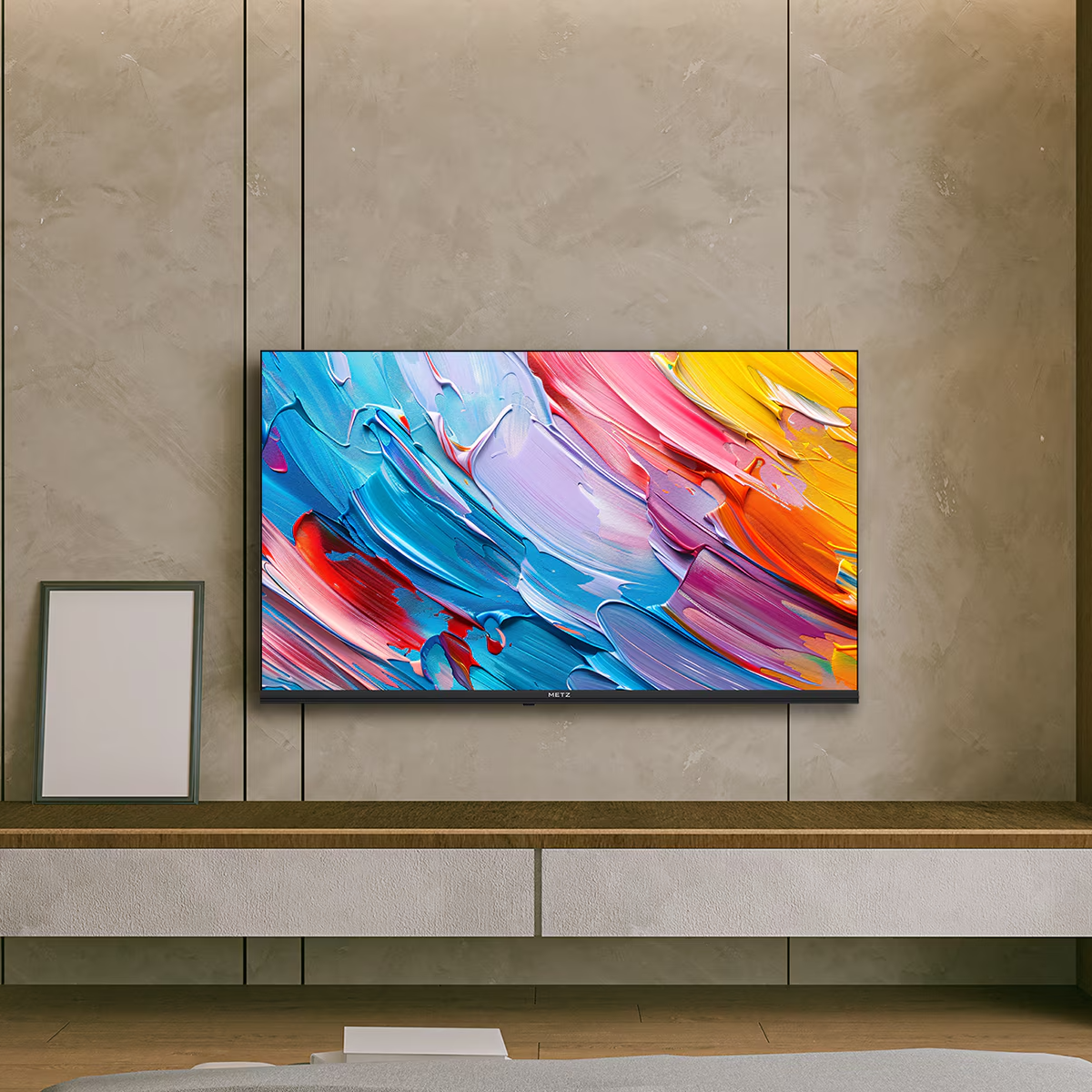 QLED Smart TV met Google TV – HDR10, Dolby Audio, Bluetooth en EyeCare Technologie