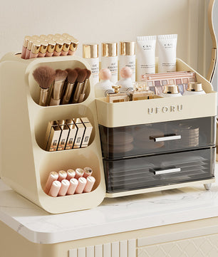 Cosmetica Opbergdoos – Multifunctionele Organizer met Grote Capaciteit voor Bureau
