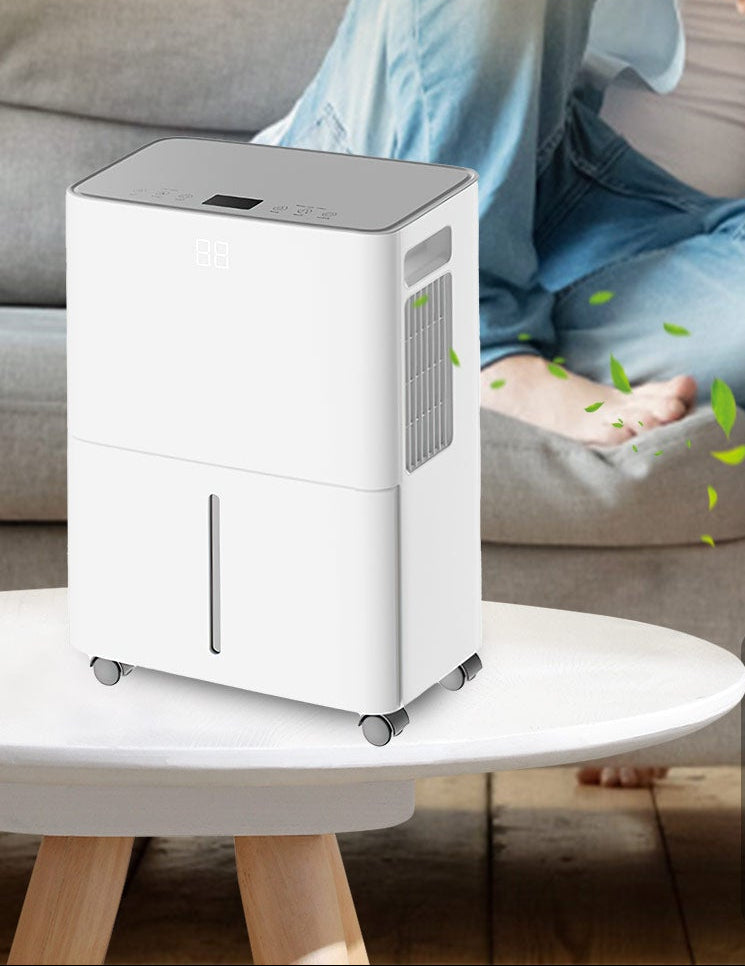Compacte Luchtontvochtiger 1600 ml – Stil en Energiezuinig met Afvoerslang