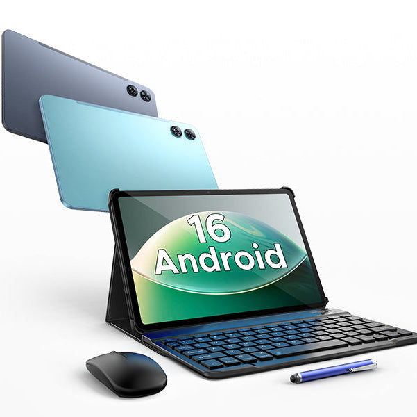 13,4 Inch 2-in-1 Tablet met Android 16 – 2.4K Scherm, 48GB RAM en 12000mAh Batterij