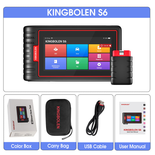 OBD2 Diagnosetool met Tablet – Auto Scanner met 28 Servicefuncties
