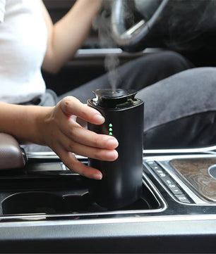 Auto Aroma Diffuser met USB Opladen en Luchtbevochtiger – Draadloos en Compact