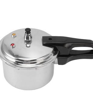 Aluminium Mini Snelkookpan 3L – Compact en Gasgeschikt met 18 cm Bodem