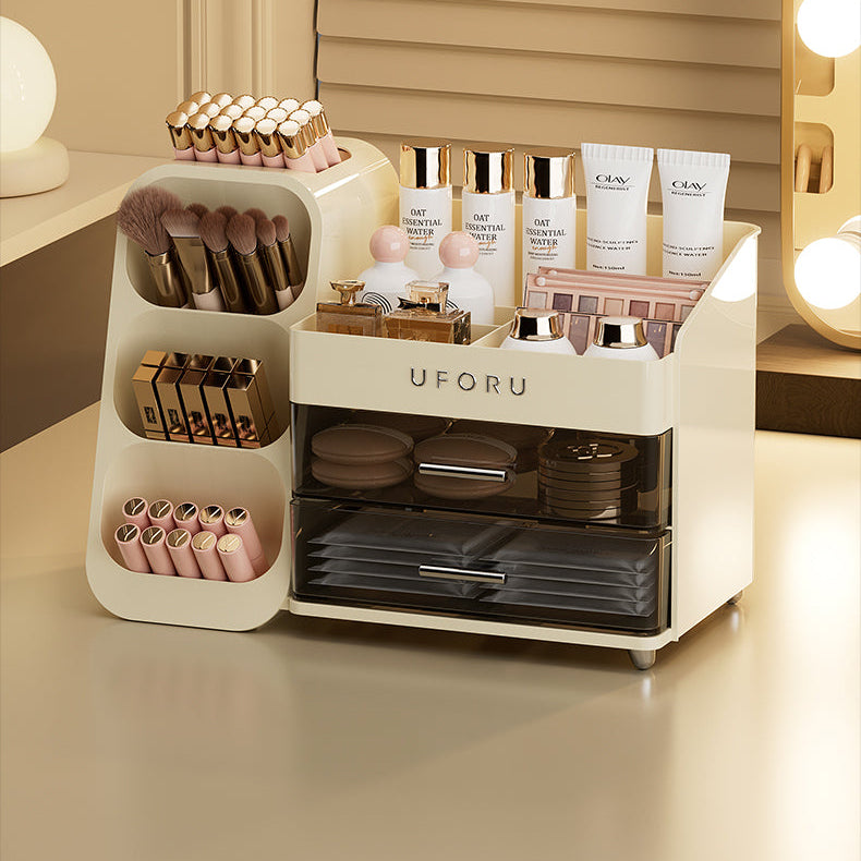 Cosmetica Opbergdoos – Multifunctionele Organizer met Grote Capaciteit voor Bureau