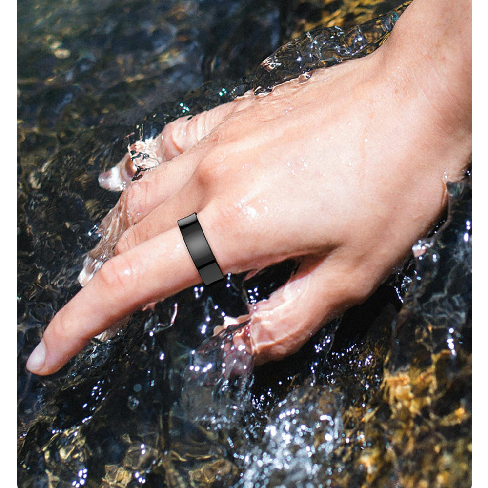 Smart Ring met Oplaadetui – Gezondheidsmonitor, Slaaptracker en Temperatuurmeting