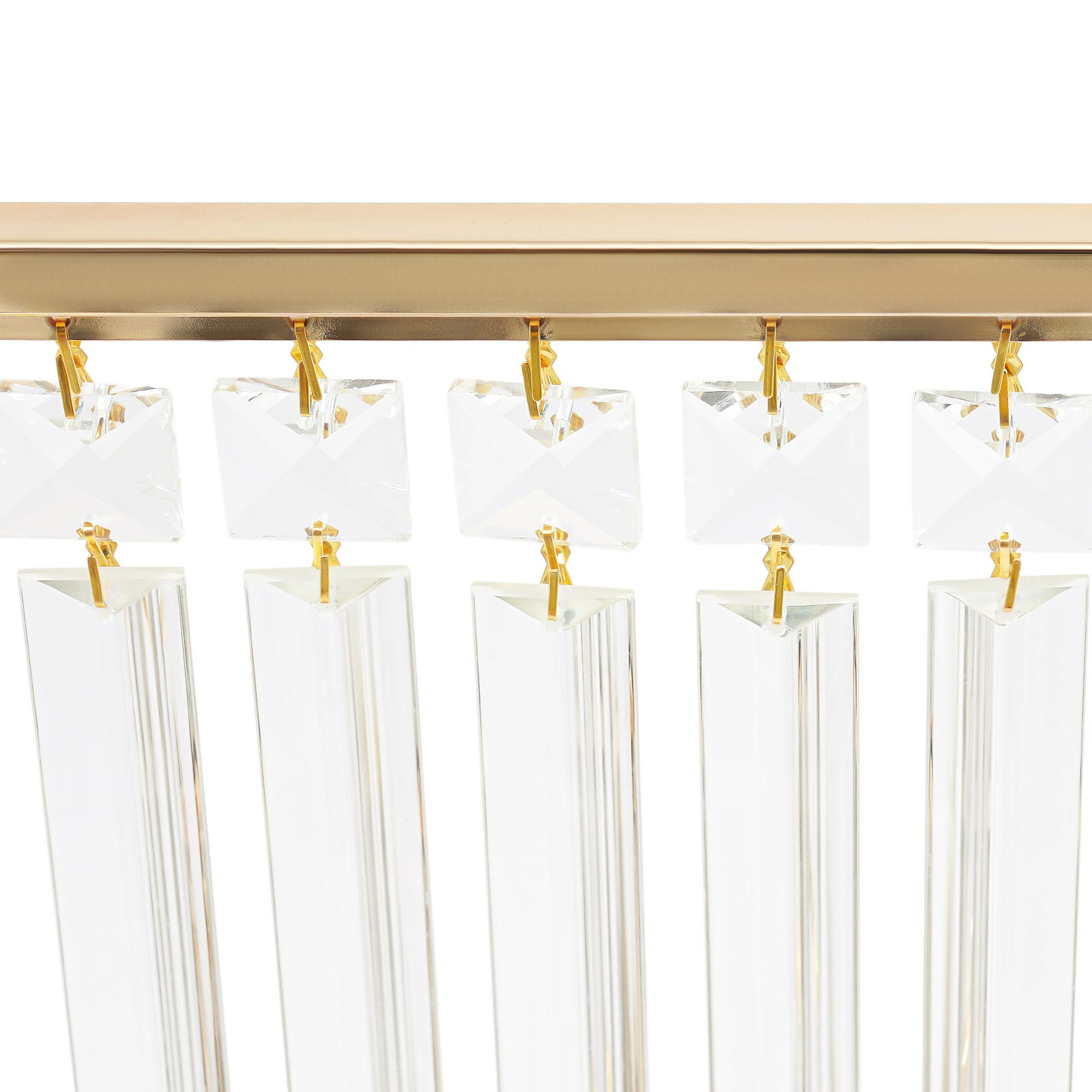 Gouden Kristallen Bloemenstandaard 90 cm – Luxe IJzeren Centerpiece voor Bruiloft en Feestdecoratie