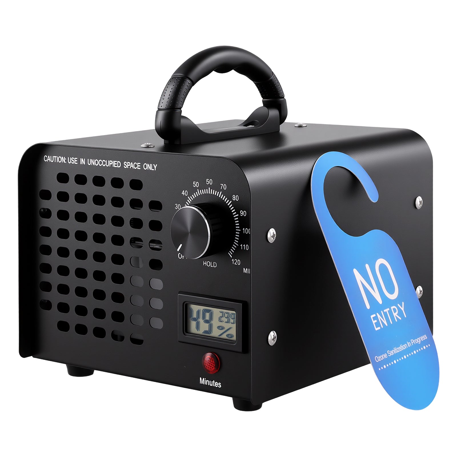 Ozongenerator Luchtreiniger 60000 mg/u – Krachtige Geurverwijderaar met Timer