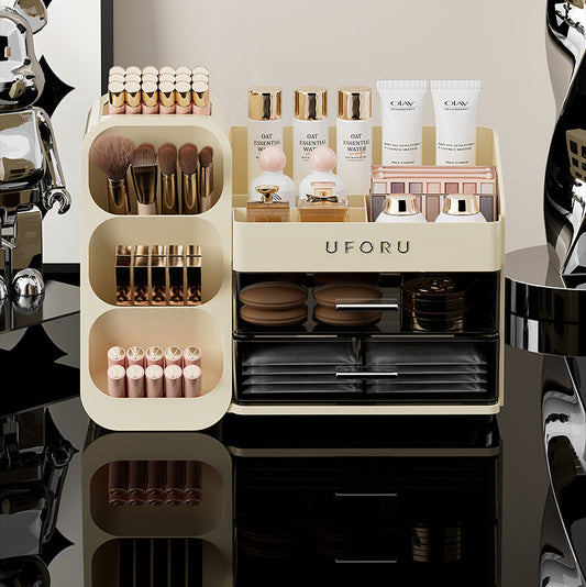 Cosmetica Opbergdoos – Multifunctionele Organizer met Grote Capaciteit voor Bureau