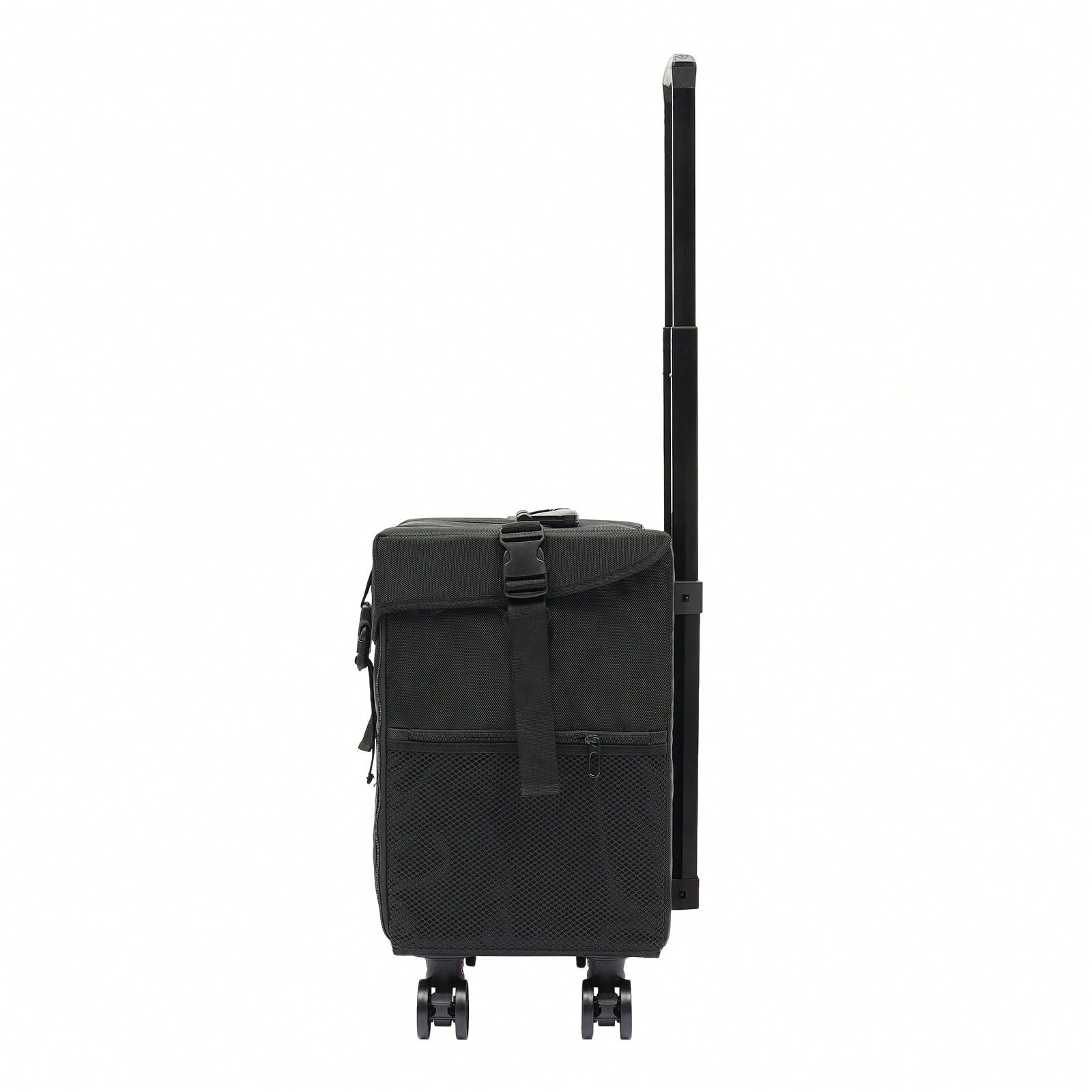 Professionele Rollende Make-upkoffer met 8 Verwijderbare Lades en 360° Wielen – Meerlaagse Cosmetische Trolley