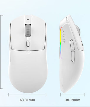Lichtgewicht Draadloze Gaming Muis 1000Hz – 12.000 DPI Precisie voor PC en Console