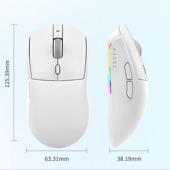 Lichtgewicht Draadloze Gaming Muis 1000Hz – 12.000 DPI Precisie voor PC en Console