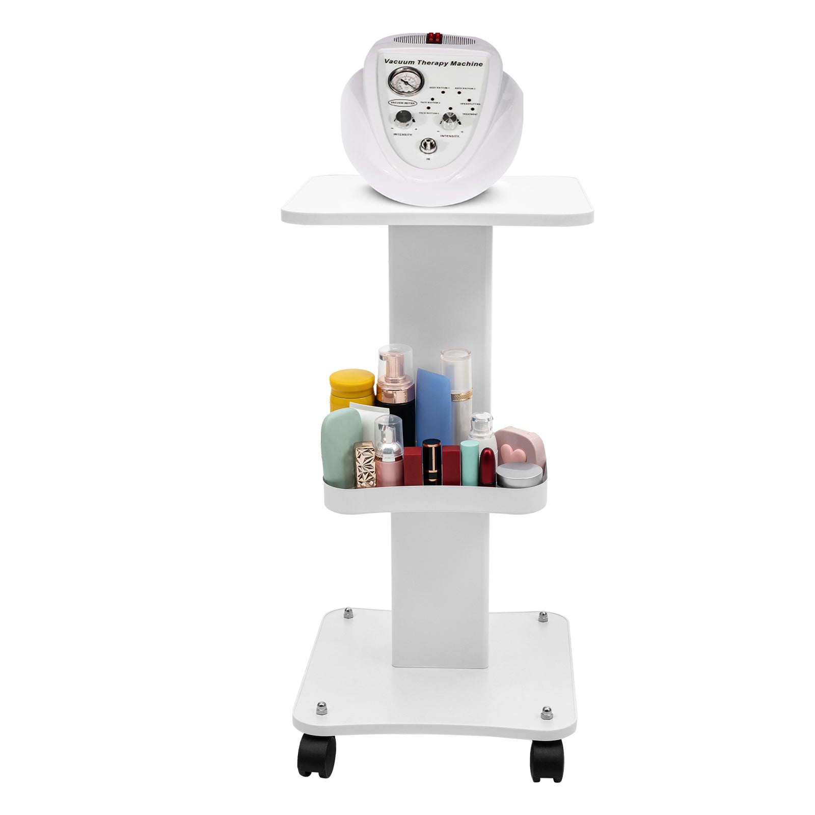 Schoonheidssalon Trolley met Wielen – Multifunctionele Rollende Kar met 40 kg Draagvermogen