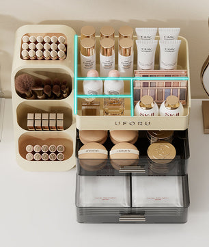 Cosmetica Opbergdoos – Multifunctionele Organizer met Grote Capaciteit voor Bureau