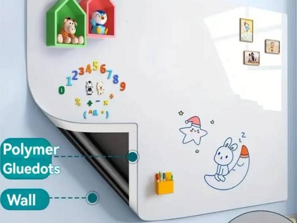 Magnetische Whiteboard Sticker – Verwijderbaar Droog Uitwisbaar Muur Whiteboard voor Kantoor, School en Thuis