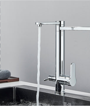 3-Weg Keukenkraan met Waterfilter – Warm en Koud