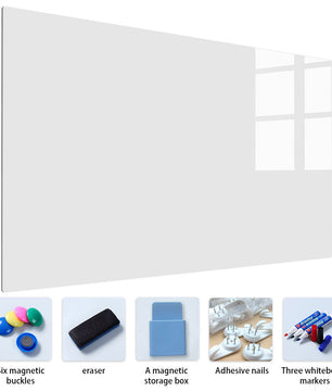 Magnetische Whiteboard Sticker – Verwijderbaar Droog Uitwisbaar Muur Whiteboard voor Kantoor, School en Thuis