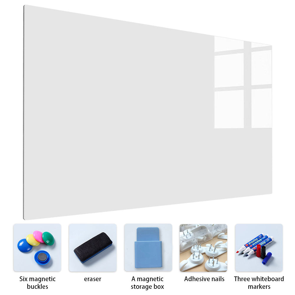 Magnetische Whiteboard Sticker – Verwijderbaar Droog Uitwisbaar Muur Whiteboard voor Kantoor, School en Thuis