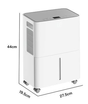 Compacte Luchtontvochtiger 1600 ml – Stil en Energiezuinig met Afvoerslang
