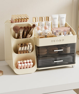 Cosmetica Opbergdoos – Multifunctionele Organizer met Grote Capaciteit voor Bureau