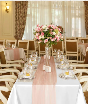 Rechthoekig Satijnen Tafelkleed – Elegant Tafelkleed voor Feesten en Diners