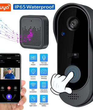 Draadloze Video Deurbel met Camera Wifi HD Nachtzicht