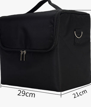 Meerlaagse Make-up Tas – Waterdichte Cosmetische Organizer voor Reizen