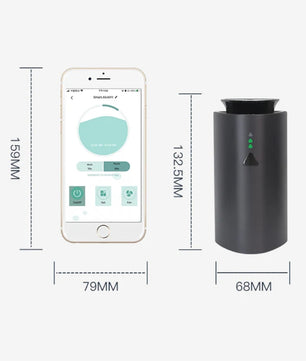 Auto Aroma Diffuser met USB Opladen en Luchtbevochtiger – Draadloos en Compact