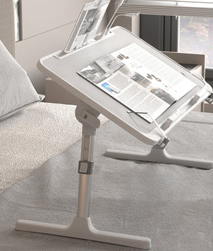 Ergonomisch Opklapbaar Laptopbureau – Verstelbare Bedtafel met Hoogte en Hoekinstelling